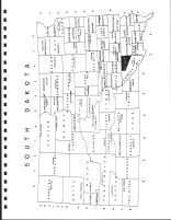 South Dakota Map, Douglas County 1995